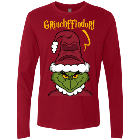 T-Shirts Cardinal / S Grinchffindor Men's Premium Long Sleeve