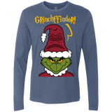 T-Shirts Indigo / S Grinchffindor Men's Premium Long Sleeve
