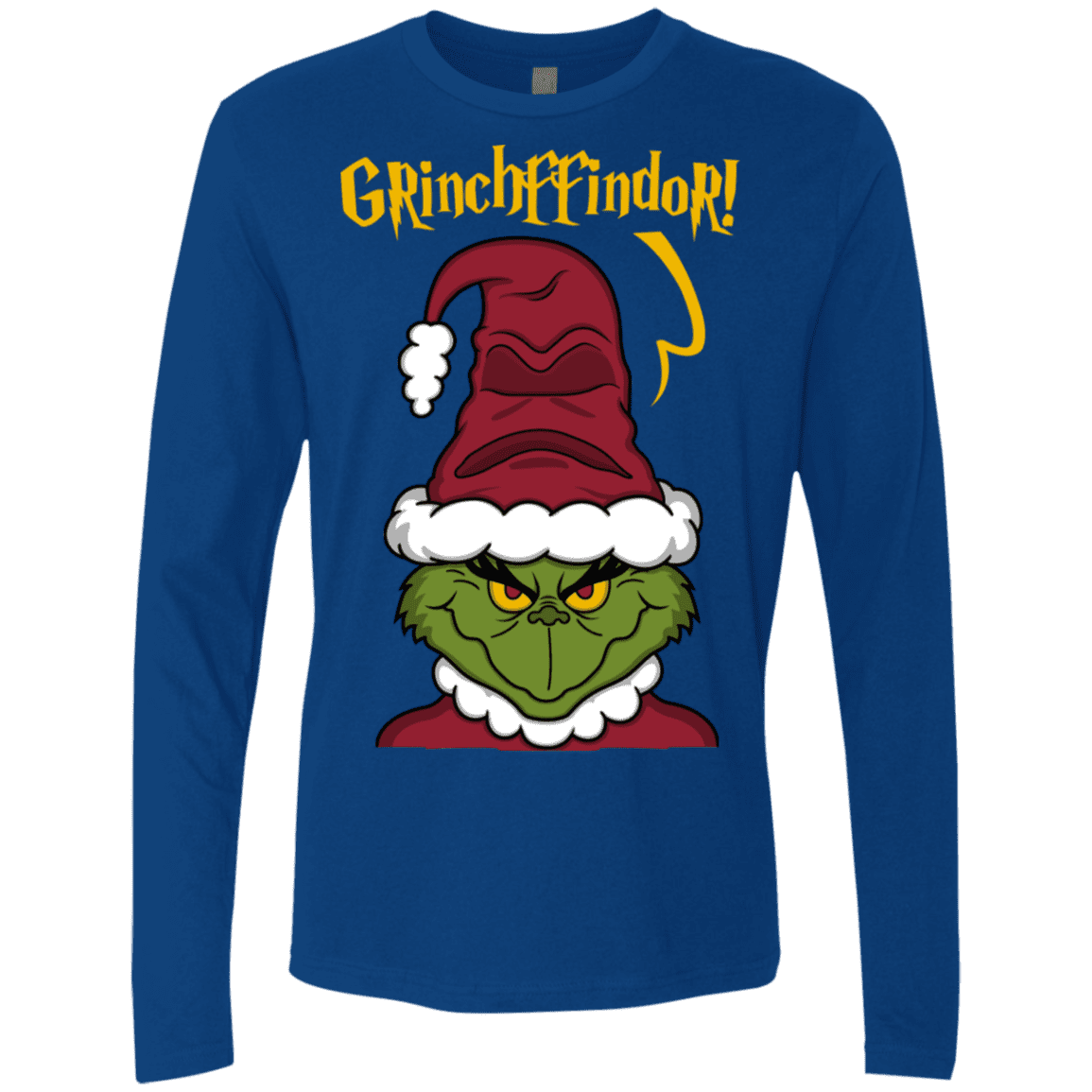 T-Shirts Royal / S Grinchffindor Men's Premium Long Sleeve