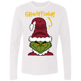 T-Shirts White / S Grinchffindor Men's Premium Long Sleeve