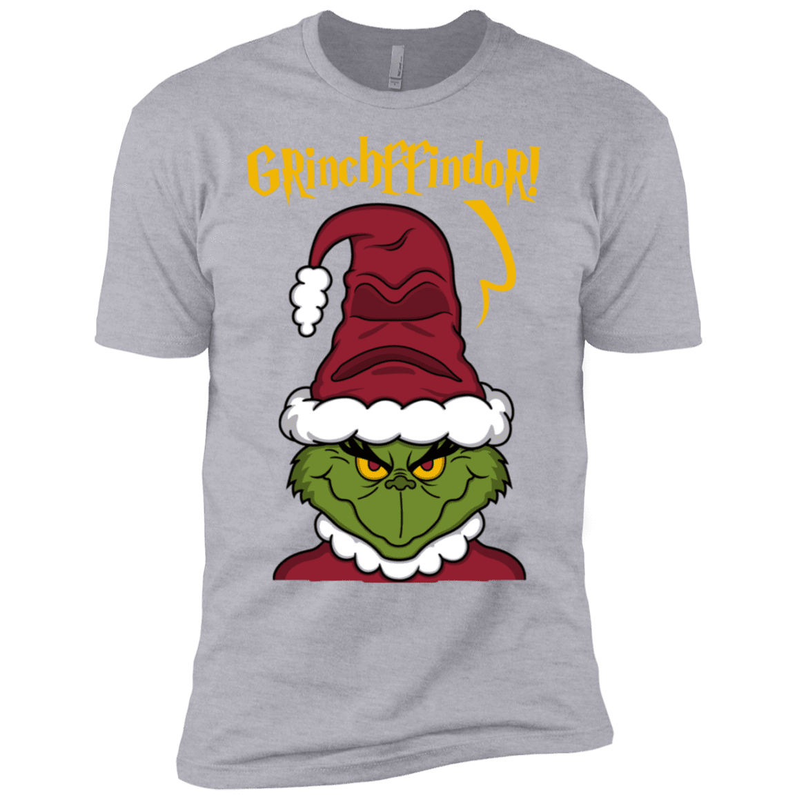 T-Shirts Heather Grey / X-Small Grinchffindor Men's Premium T-Shirt