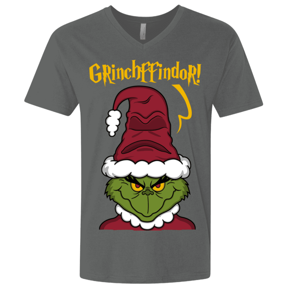 T-Shirts Heavy Metal / X-Small Grinchffindor Men's Premium V-Neck
