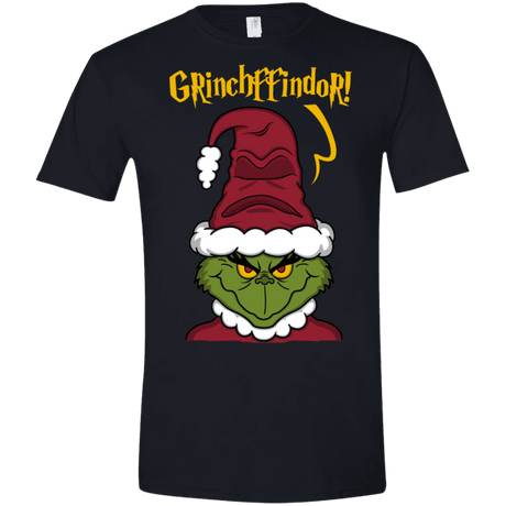 T-Shirts Black / X-Small Grinchffindor Men's Semi-Fitted Softstyle