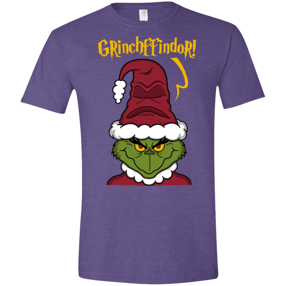 T-Shirts Heather Purple / S Grinchffindor Men's Semi-Fitted Softstyle