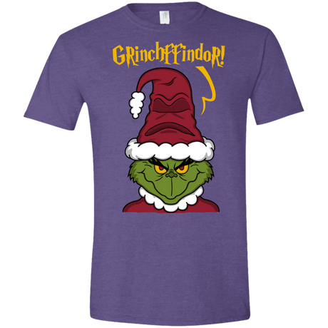 T-Shirts Heather Purple / S Grinchffindor Men's Semi-Fitted Softstyle
