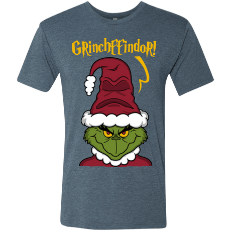 T-Shirts Indigo / S Grinchffindor Men's Triblend T-Shirt