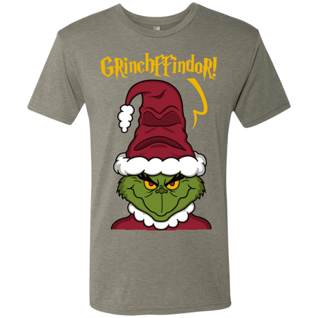 T-Shirts Venetian Grey / S Grinchffindor Men's Triblend T-Shirt