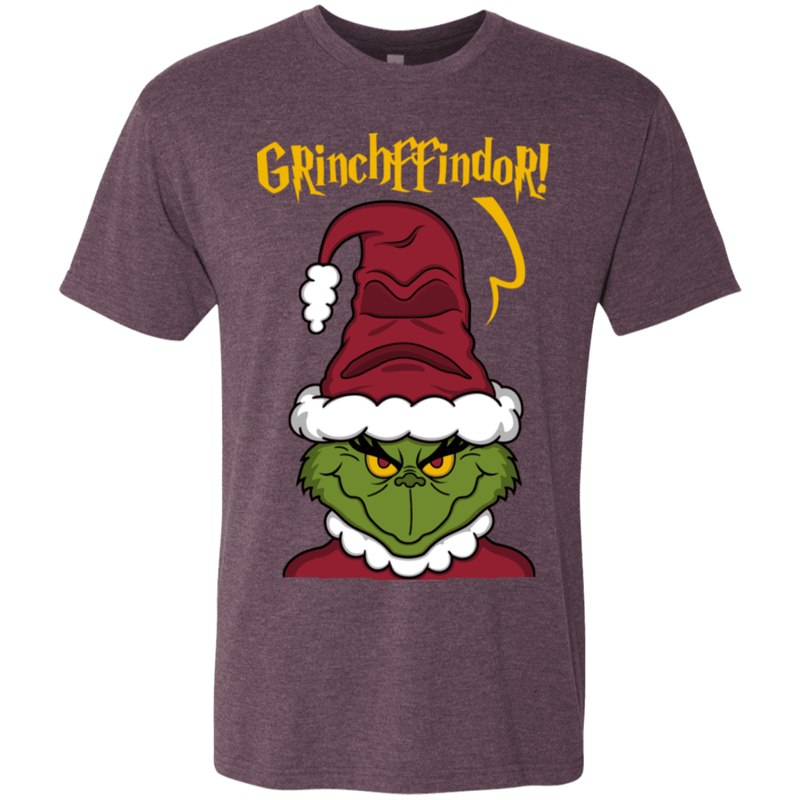 T-Shirts Vintage Purple / S Grinchffindor Men's Triblend T-Shirt
