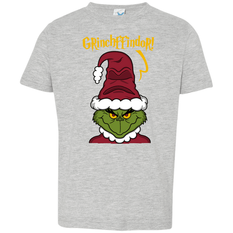 T-Shirts Heather Grey / 2T Grinchffindor Toddler Premium T-Shirt