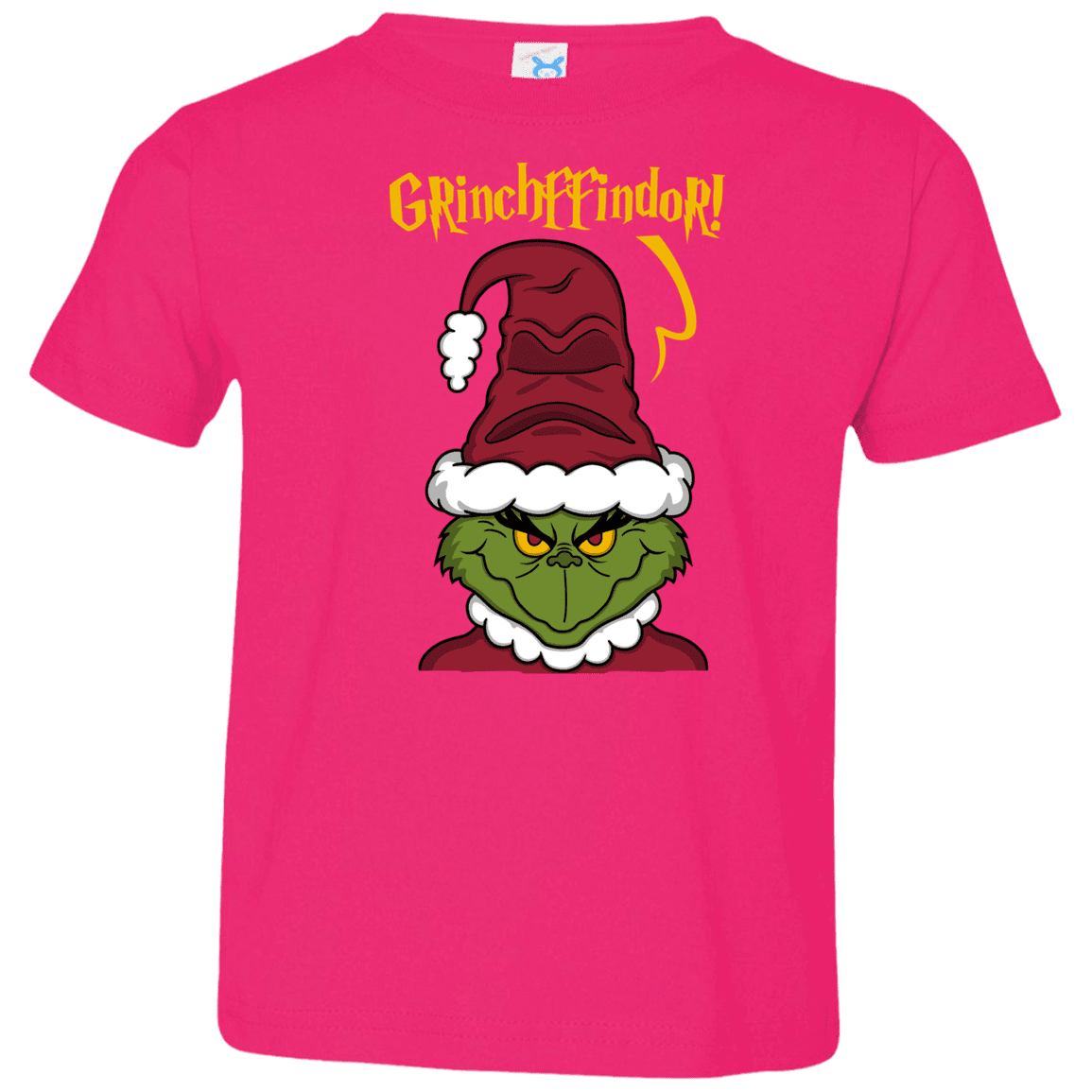 T-Shirts Hot Pink / 2T Grinchffindor Toddler Premium T-Shirt