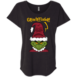T-Shirts Vintage Black / X-Small Grinchffindor Triblend Dolman Sleeve