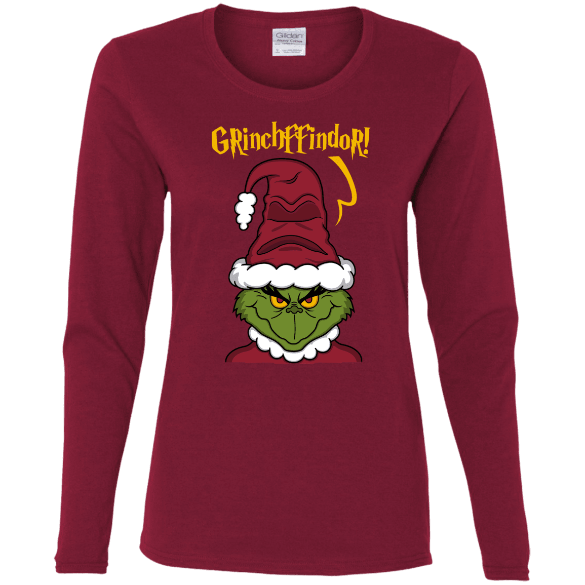 T-Shirts Cardinal / S Grinchffindor Women's Long Sleeve T-Shirt