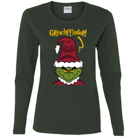 T-Shirts Forest / S Grinchffindor Women's Long Sleeve T-Shirt