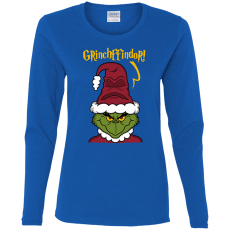 T-Shirts Royal / S Grinchffindor Women's Long Sleeve T-Shirt