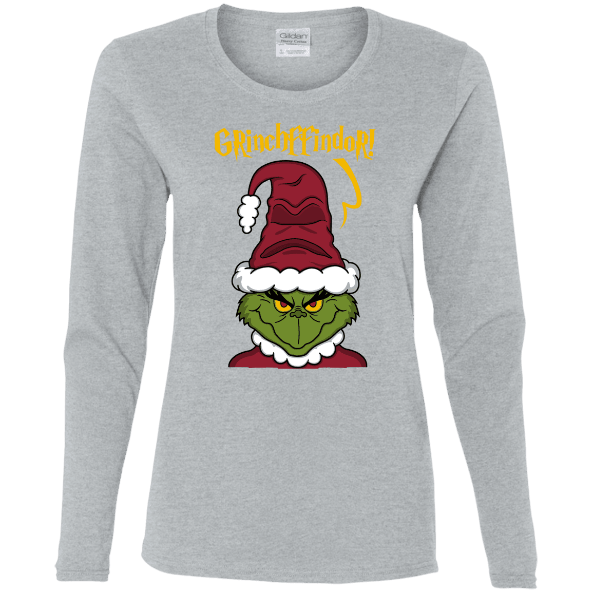 T-Shirts Sport Grey / S Grinchffindor Women's Long Sleeve T-Shirt