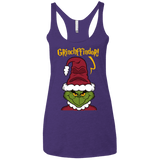 T-Shirts Purple Rush / X-Small Grinchffindor Women's Triblend Racerback Tank