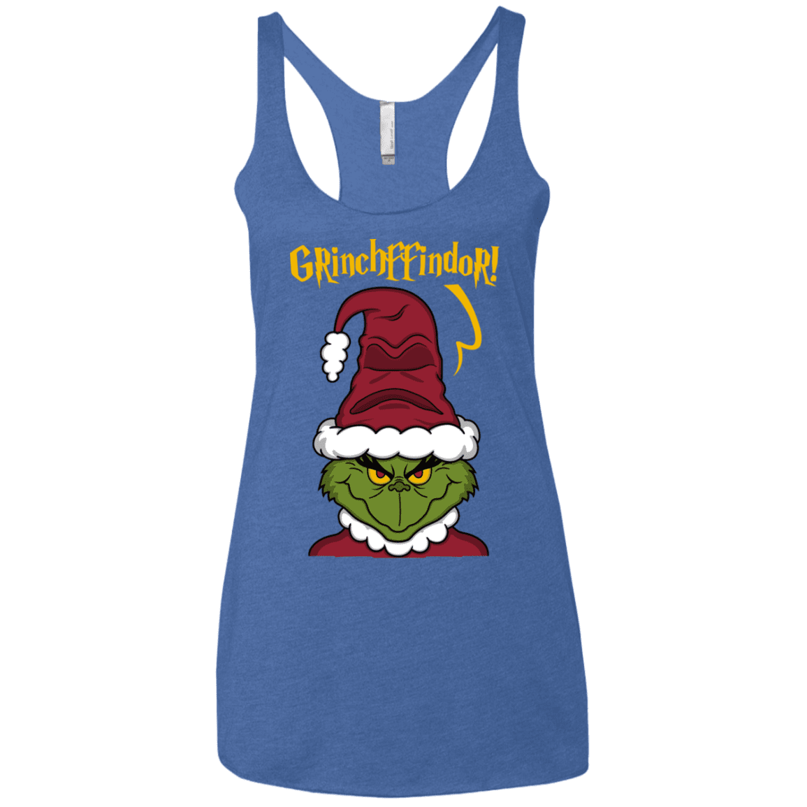 T-Shirts Vintage Royal / X-Small Grinchffindor Women's Triblend Racerback Tank