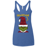 T-Shirts Vintage Royal / X-Small Grinchffindor Women's Triblend Racerback Tank