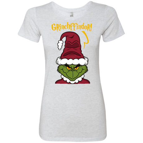 T-Shirts Heather White / S Grinchffindor Women's Triblend T-Shirt
