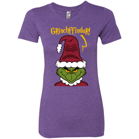 T-Shirts Purple Rush / S Grinchffindor Women's Triblend T-Shirt