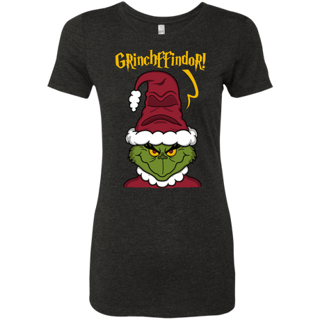T-Shirts Vintage Black / S Grinchffindor Women's Triblend T-Shirt