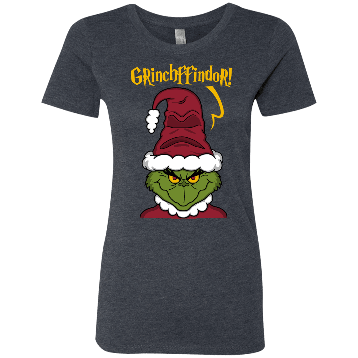 T-Shirts Vintage Navy / S Grinchffindor Women's Triblend T-Shirt