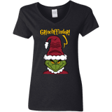 T-Shirts Black / S Grinchffindor Women's V-Neck T-Shirt