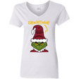 T-Shirts White / S Grinchffindor Women's V-Neck T-Shirt