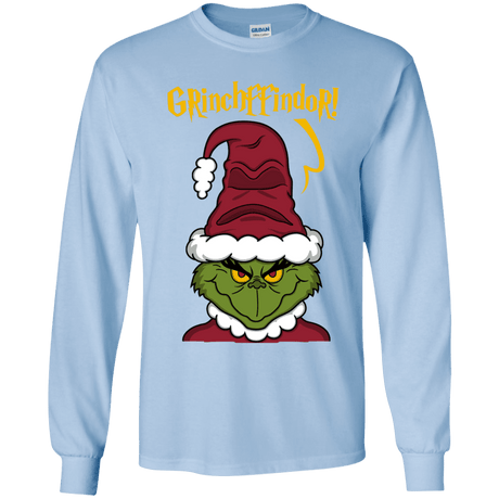 T-Shirts Light Blue / YS Grinchffindor Youth Long Sleeve T-Shirt
