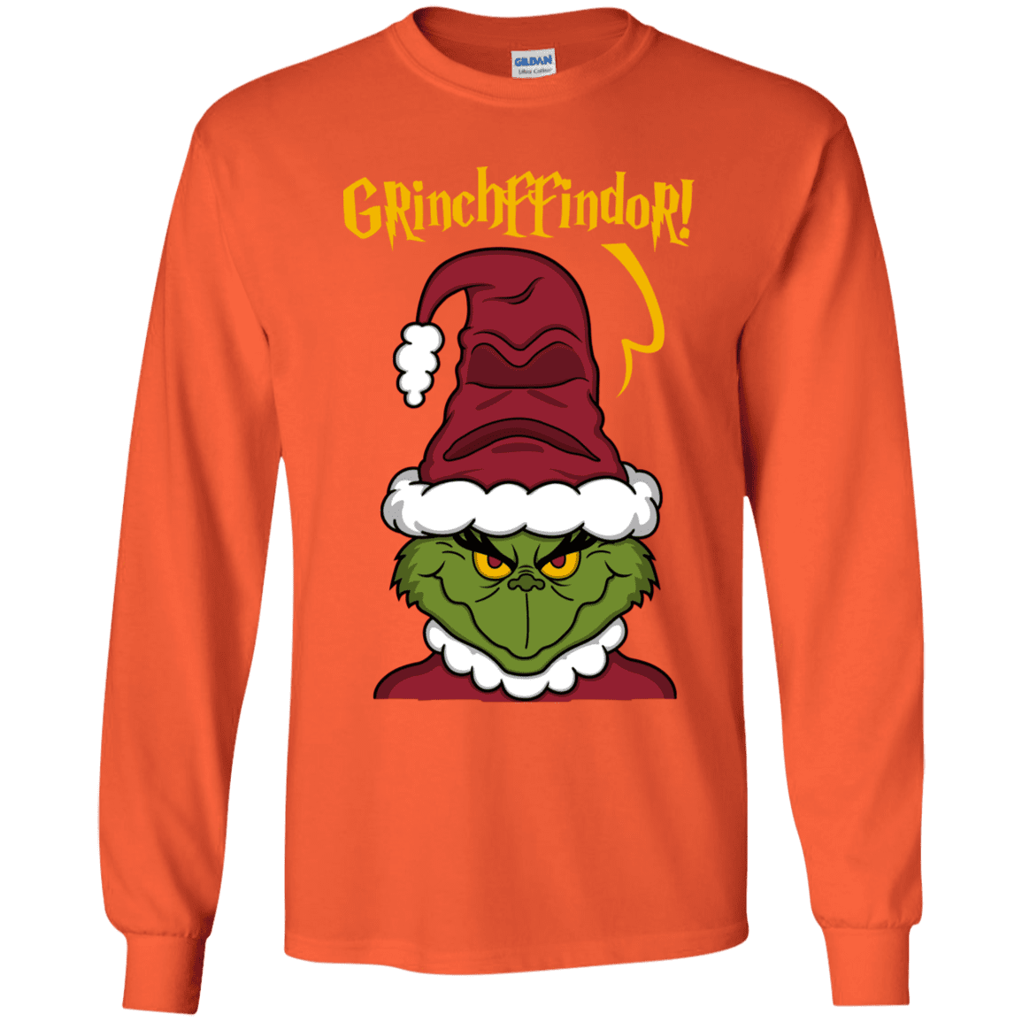T-Shirts Orange / YS Grinchffindor Youth Long Sleeve T-Shirt