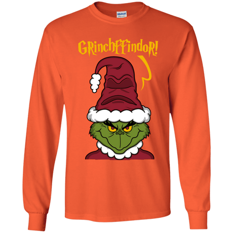 T-Shirts Orange / YS Grinchffindor Youth Long Sleeve T-Shirt