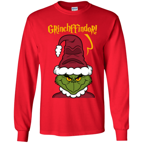 T-Shirts Red / YS Grinchffindor Youth Long Sleeve T-Shirt