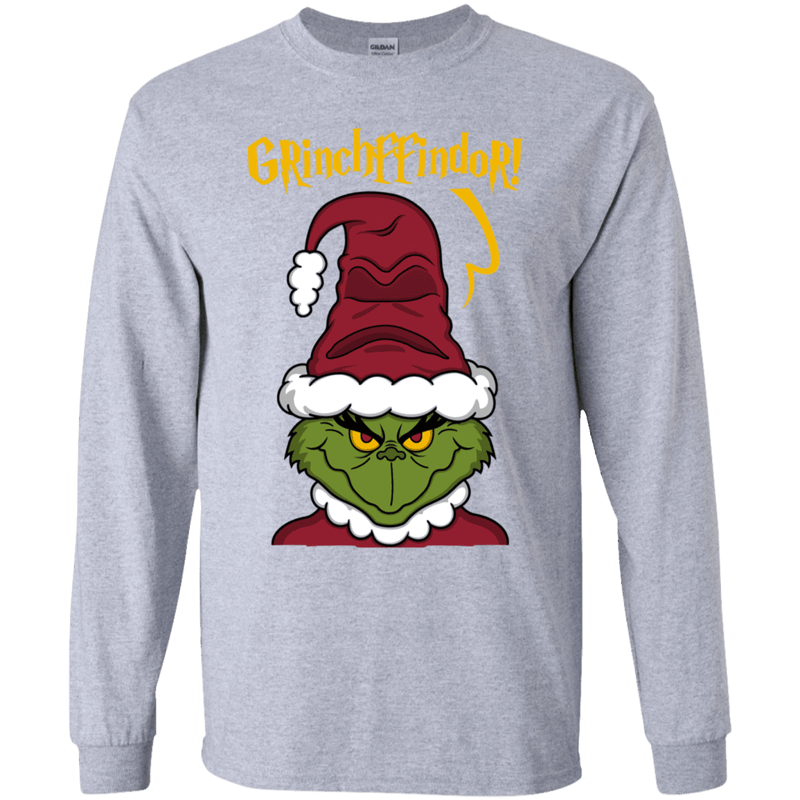 T-Shirts Sport Grey / YS Grinchffindor Youth Long Sleeve T-Shirt
