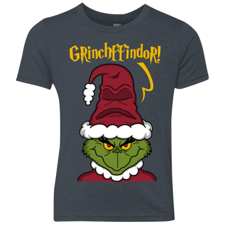 T-Shirts Vintage Navy / YXS Grinchffindor Youth Triblend T-Shirt