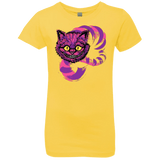 T-Shirts Vibrant Yellow / YXS Grinning Like A Cheshire Cat 2 Girls Premium T-Shirt