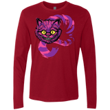 T-Shirts Cardinal / Small Grinning Like A Cheshire Cat 2 Men's Premium Long Sleeve