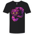 T-Shirts Black / X-Small Grinning Like A Cheshire Cat 2 Men's Premium V-Neck