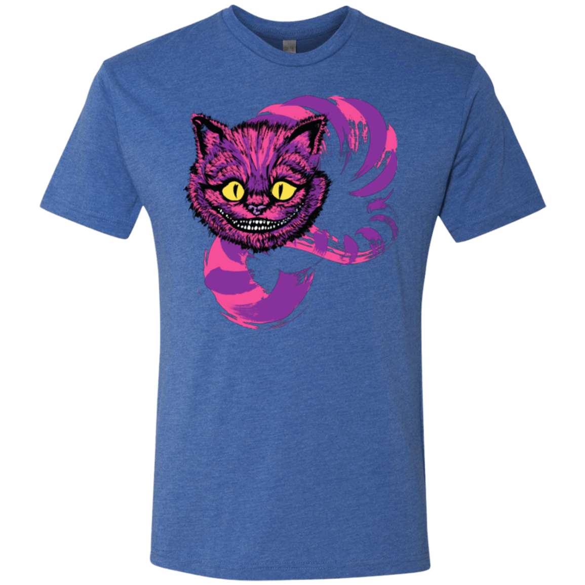 T-Shirts Vintage Royal / Small Grinning Like A Cheshire Cat 2 Men's Triblend T-Shirt