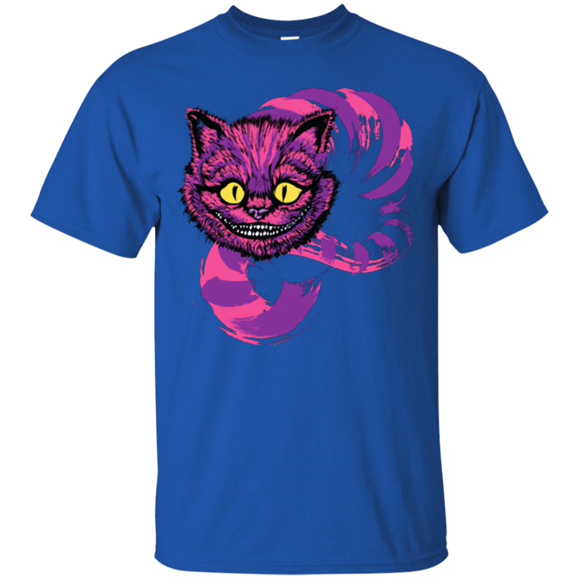 T-Shirts Royal / Small Grinning Like A Cheshire Cat 2 T-Shirt