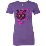 T-Shirts Purple Rush / Small Grinning Like A Cheshire Cat 2 Women's Triblend T-Shirt
