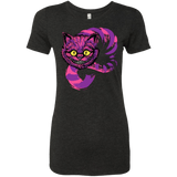 T-Shirts Vintage Black / Small Grinning Like A Cheshire Cat 2 Women's Triblend T-Shirt