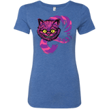 T-Shirts Vintage Royal / Small Grinning Like A Cheshire Cat 2 Women's Triblend T-Shirt