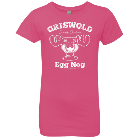 T-Shirts Hot Pink / YXS Griswold Christmas Egg Nog Girls Premium T-Shirt