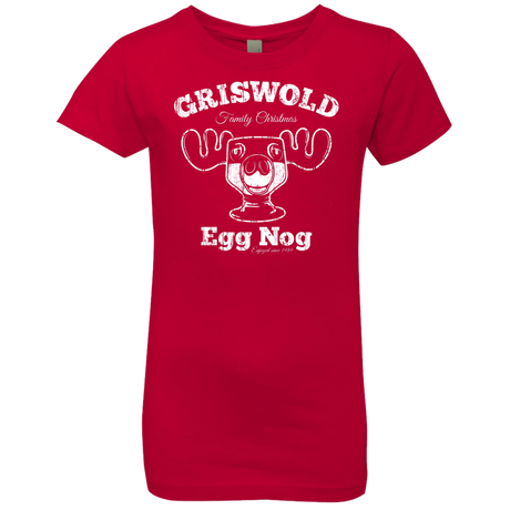 T-Shirts Red / YXS Griswold Christmas Egg Nog Girls Premium T-Shirt