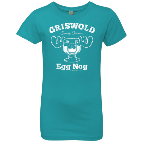 T-Shirts Tahiti Blue / YXS Griswold Christmas Egg Nog Girls Premium T-Shirt