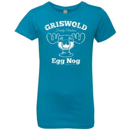 T-Shirts Turquoise / YXS Griswold Christmas Egg Nog Girls Premium T-Shirt