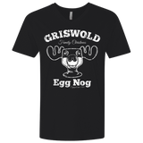 T-Shirts Black / X-Small Griswold Christmas Egg Nog Men's Premium V-Neck
