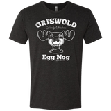 T-Shirts Vintage Black / Small Griswold Christmas Egg Nog Men's Triblend T-Shirt