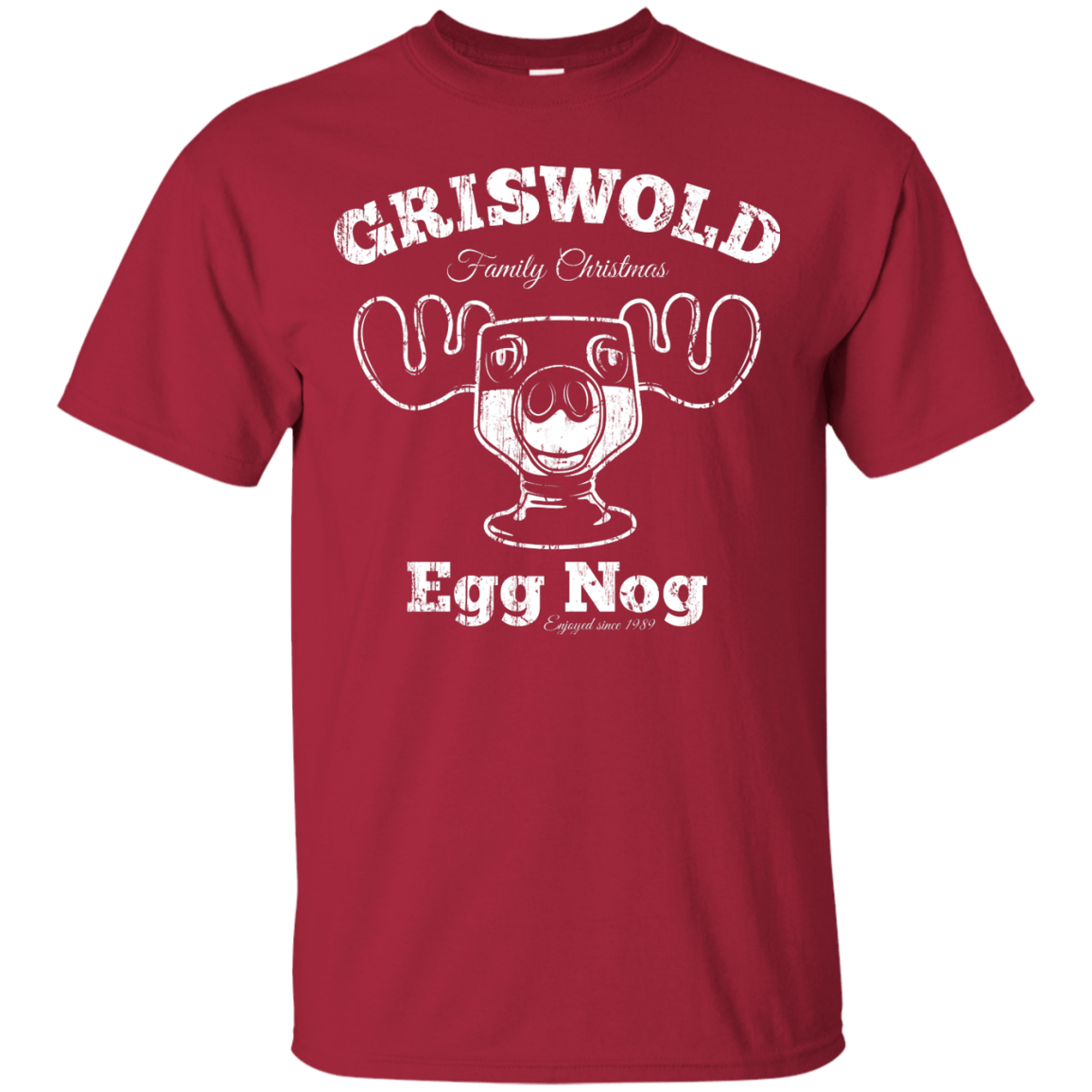 T-Shirts Cardinal / Small Griswold Christmas Egg Nog T-Shirt