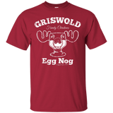 T-Shirts Cardinal / Small Griswold Christmas Egg Nog T-Shirt